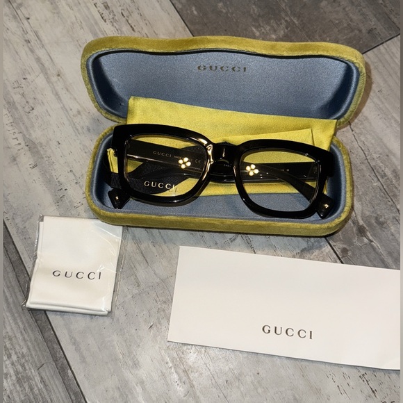 Gucci GG11380 Black Glasses Full Inclusion - NWT - Picture 6 of 6